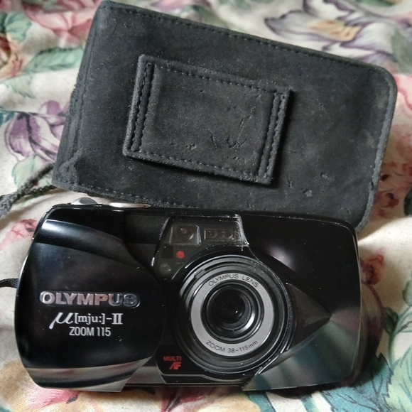 COPY Olympus Mju ii Zoom 115 Stylus Epic Camera W/Case